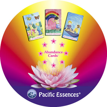 Pacific Essences - Abundance Cards - Combination Essence Essential Oil Blend Flower, Sea & Gem Essences