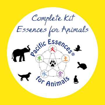 Pacific Essences - Complete Kit for Animals - Essence Combination Flower, Sea & Gem Essences