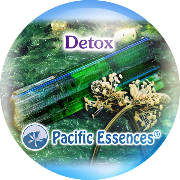 Pacific Essence - Detox - Combination Essence Essential Oil Blend Flower, Sea & Gem Essences