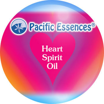 Pacific Essences - Heart Spirit Oil - Aromatherapy - Promotes feelings of Love, Kindness, Laughter, Joy