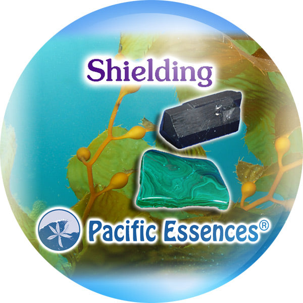 Pacific Essence - Shielding - Combination Essence Essential Oil Blend Flower, Sea & Gem Essences